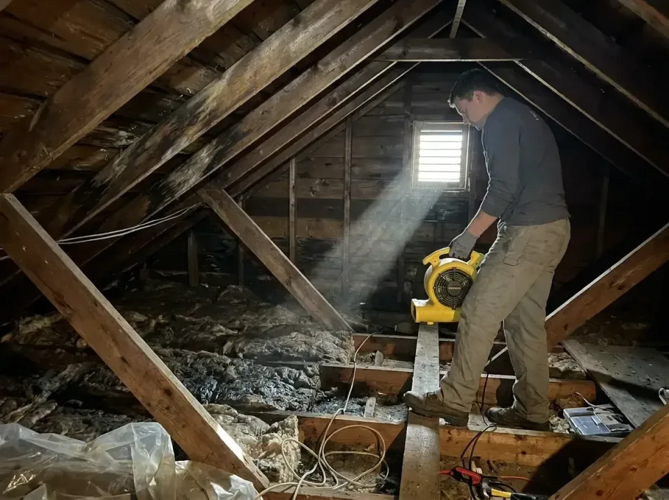 attic-water-damage-drying-proc-007 — frequently asked questions, Emergency Water Extraction & 24/7 Flood Response in Ormond…